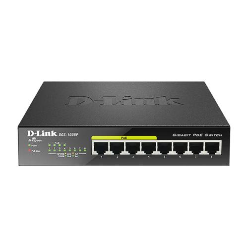 D-Link DGS 1008P 8 Port Desktop Switch dealers in chennai