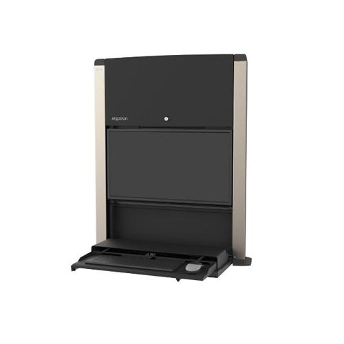 Ergotron CareFit 24 inch Sit Stand Wall Mount Enclosure dealers in chennai