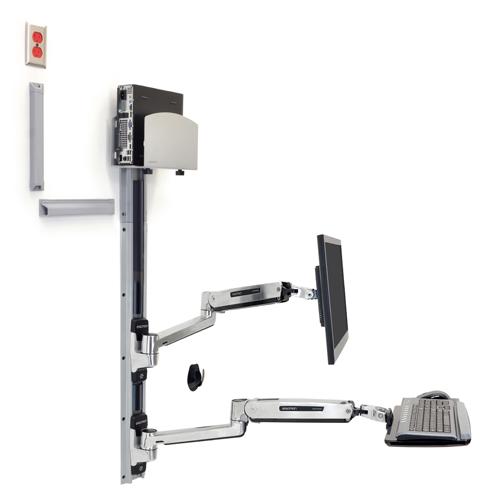 Ergotron LX Sit Stand Wall Mount System dealers in chennai