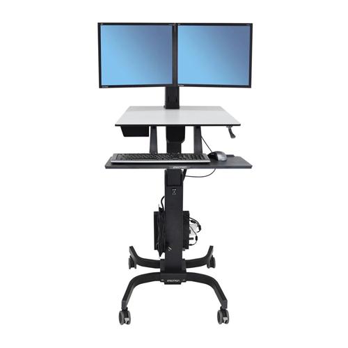 Ergotron WorkFit C Dual Sit Stand Workstation price chennai