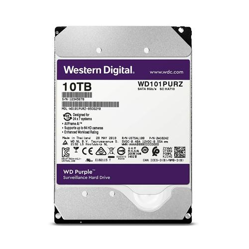 Western Digital Purple 10TB Surveillance Hard Drive price chennai